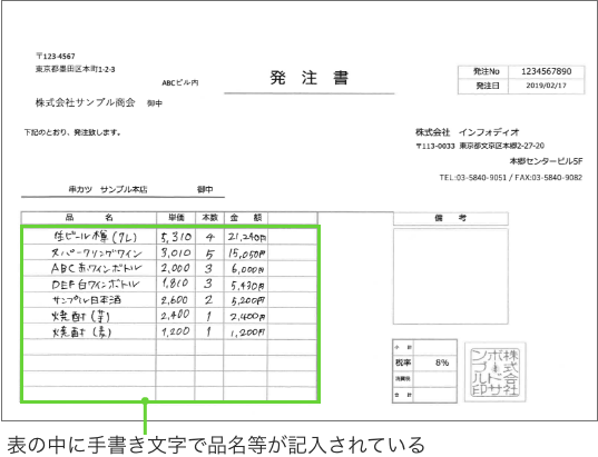 発注書