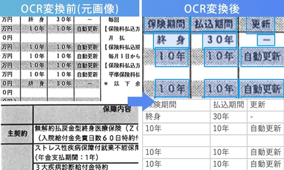 影・ノイズ処理