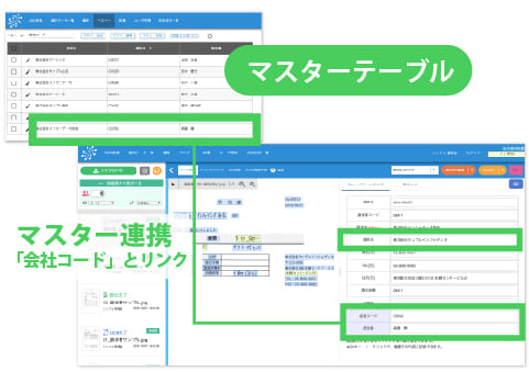 マスター連携