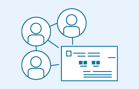 紙の名刺管理では情報共有ができない
